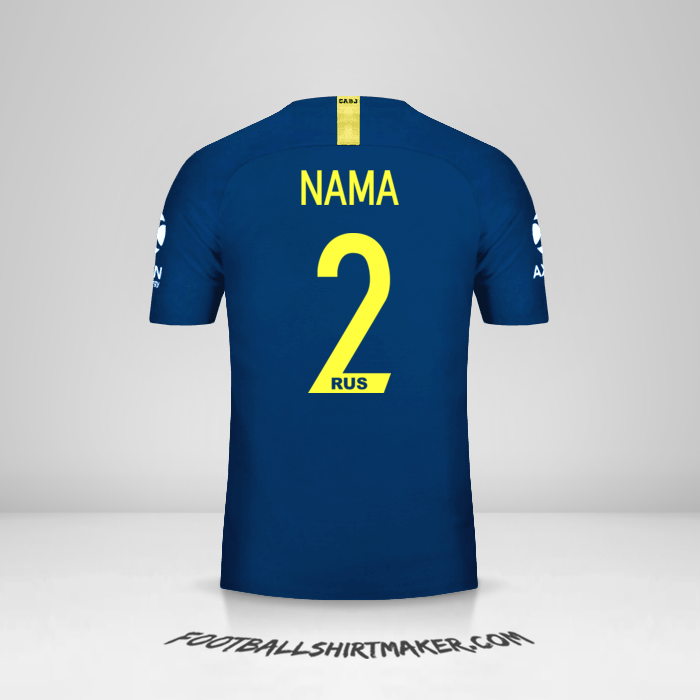 Jersey Boca Juniors Libertadores 2019 -  nama - 2