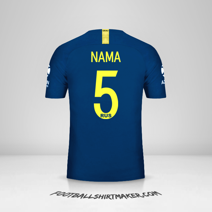 Jersey Boca Juniors Libertadores 2019 -  nama - 5