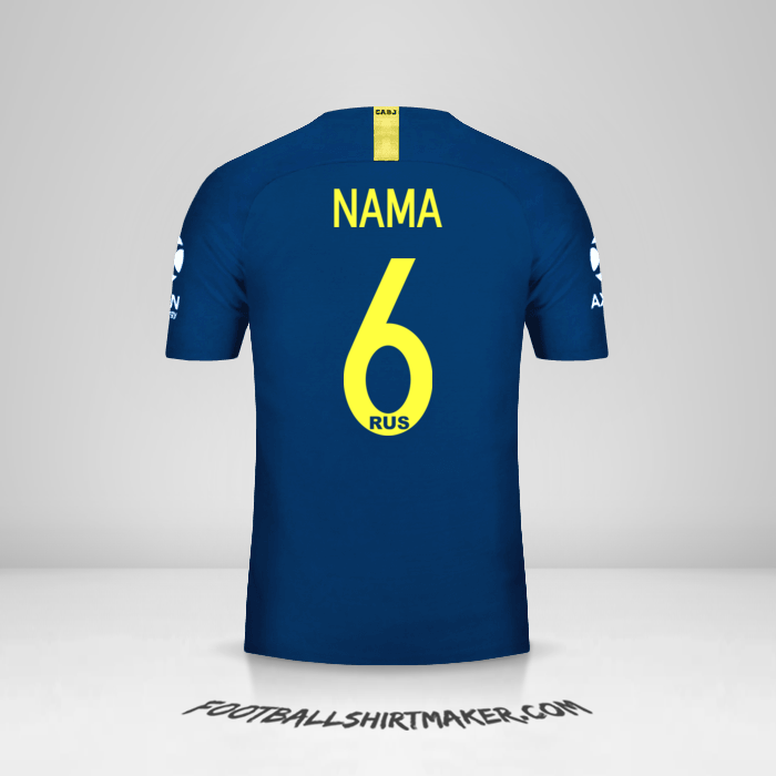 Jersey Boca Juniors Libertadores 2019 -  nama - 6