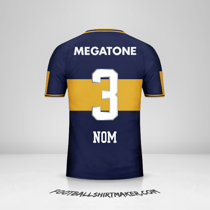 Maillot Boca Juniors 2006/07 -  nom - 3