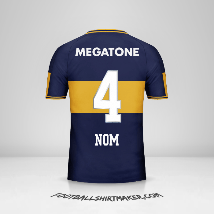 Maillot Boca Juniors 2006/07 -  nom - 4
