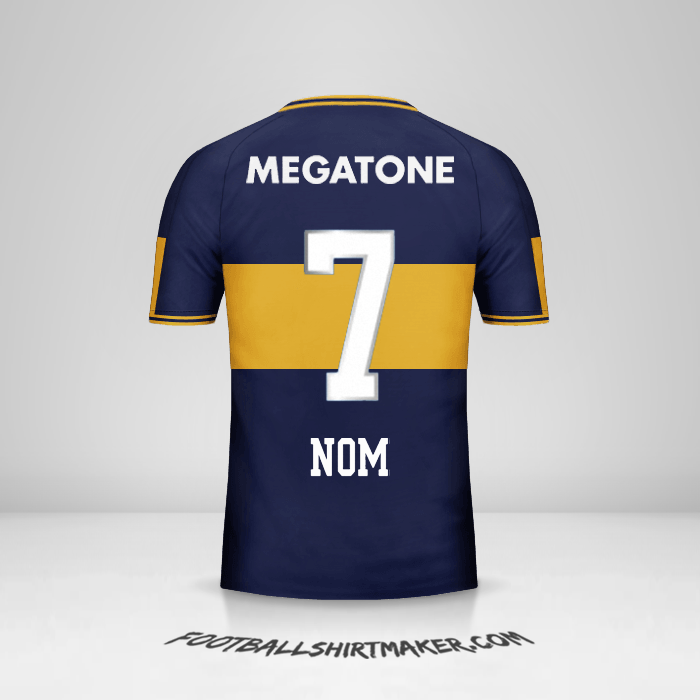 Maillot Boca Juniors 2006/07 -  nom - 7