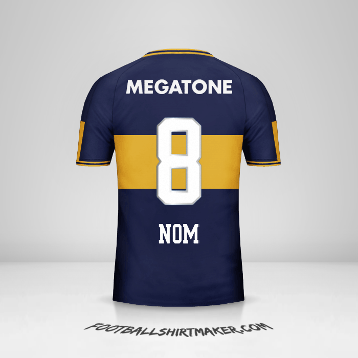 Maillot Boca Juniors 2006/07 -  nom - 8