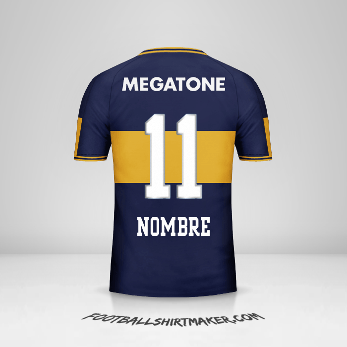 Camiseta Boca Juniors 2006/07 -  nombre - 11