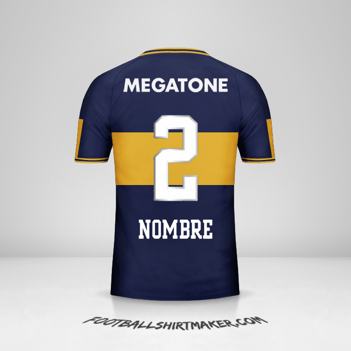 Jersey Boca Juniors 2006/07 -  nombre - 2