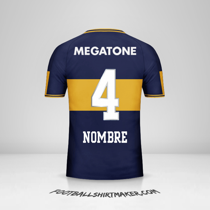 Jersey Boca Juniors 2006/07 -  nombre - 4