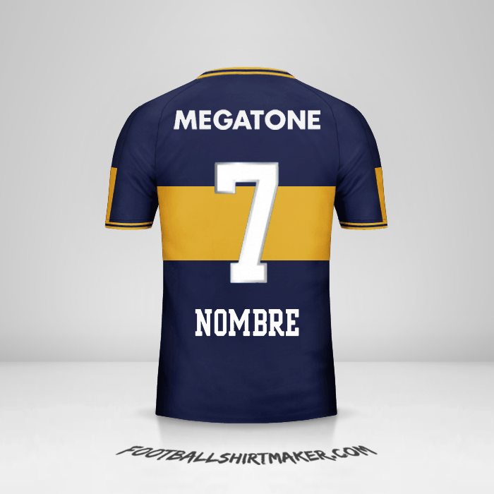 Camiseta Boca Juniors 2006/07 -  nombre - 7