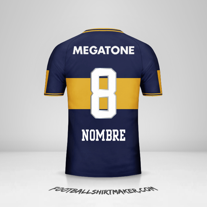 Jersey Boca Juniors 2006/07 -  nombre - 8