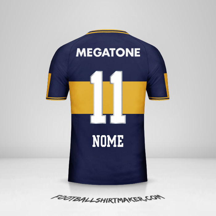 Camisa Boca Juniors 2006/07 -  nome - 11