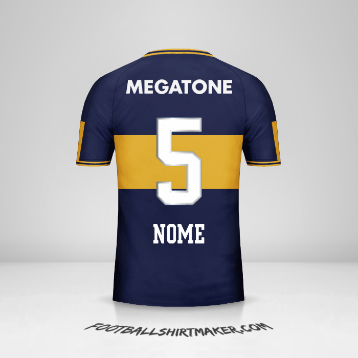 Camisola Boca Juniors 2006/07 -  nome - 5