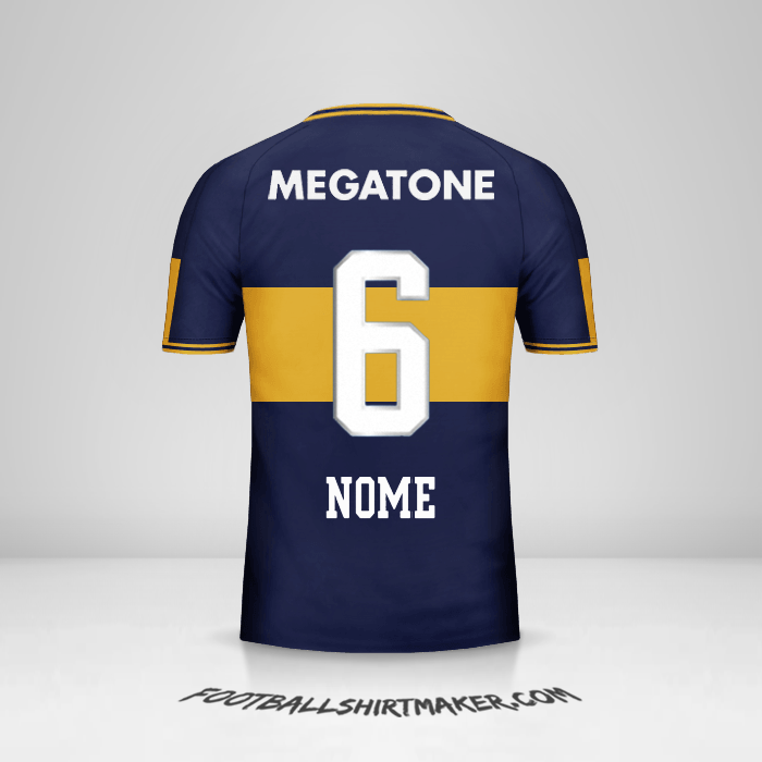 Camisa Boca Juniors 2006/07 -  nome - 6