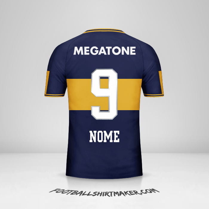 Camisa Boca Juniors 2006/07 -  nome - 9