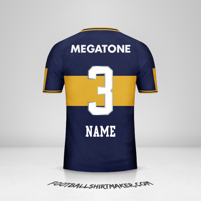 Shirt Boca Juniors 2006/07 -  name - 3