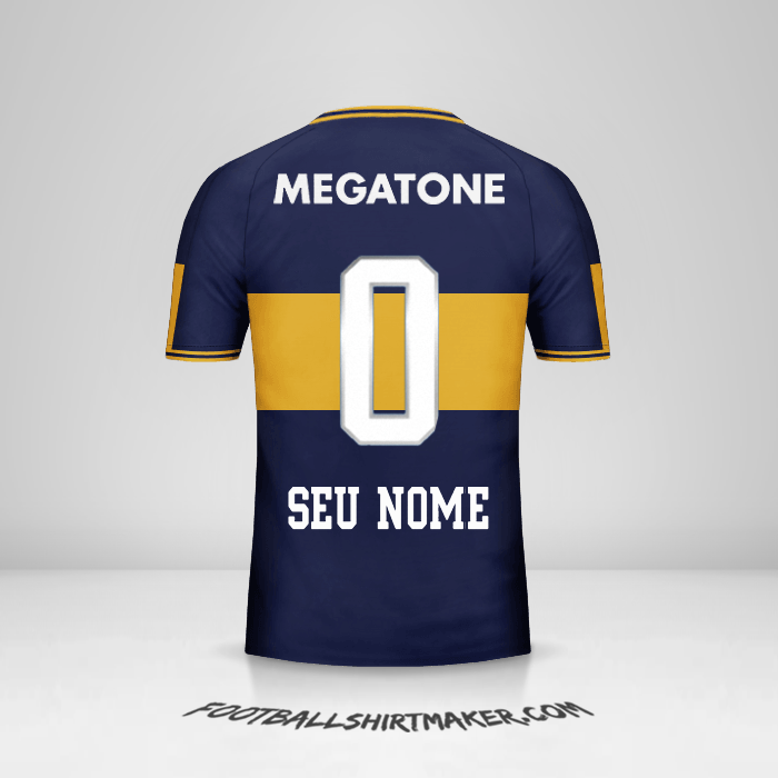 Camisa Boca Juniors 2006/07 -  seu nome - 0