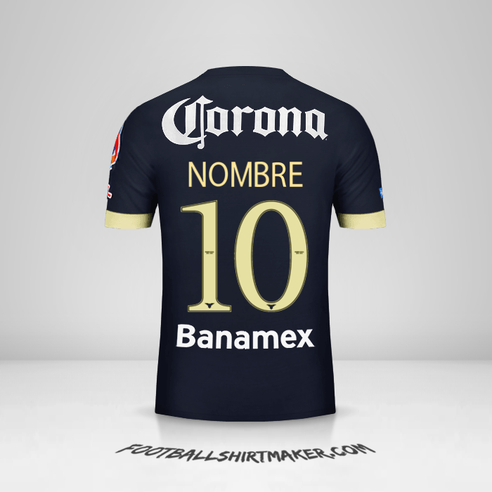 Jersey Club America 2014/15 Visita -  nombre - 10