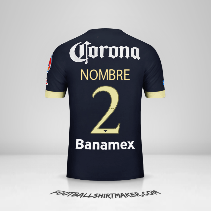 Jersey Club America 2014/15 Visita -  nombre - 2