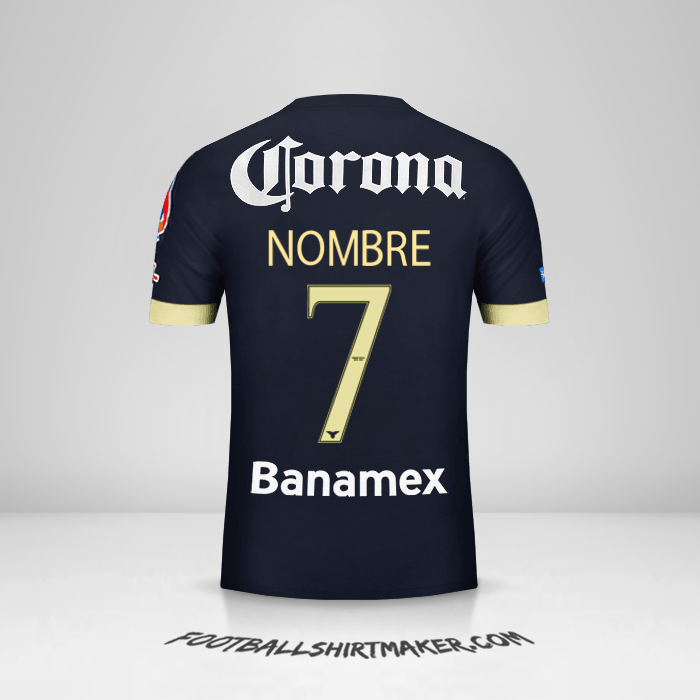 Jersey Club America 2014/15 Visita -  nombre - 7