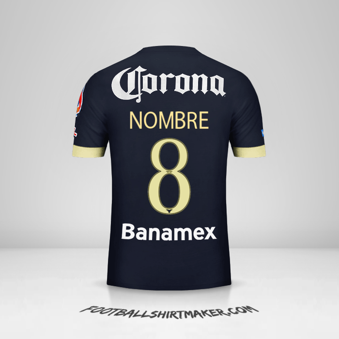 Jersey Club America 2014/15 Visita -  nombre - 8