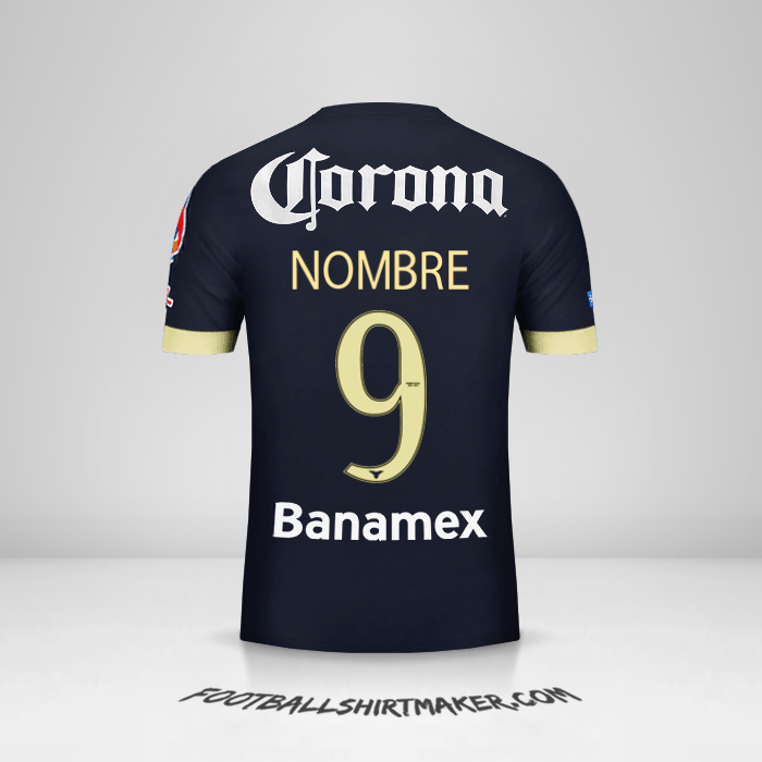 Jersey Club America 2014/15 Visita -  nombre - 9