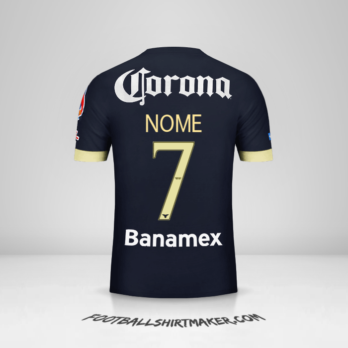 Maglia Club America 2014/15 Seconda -  nome - 7