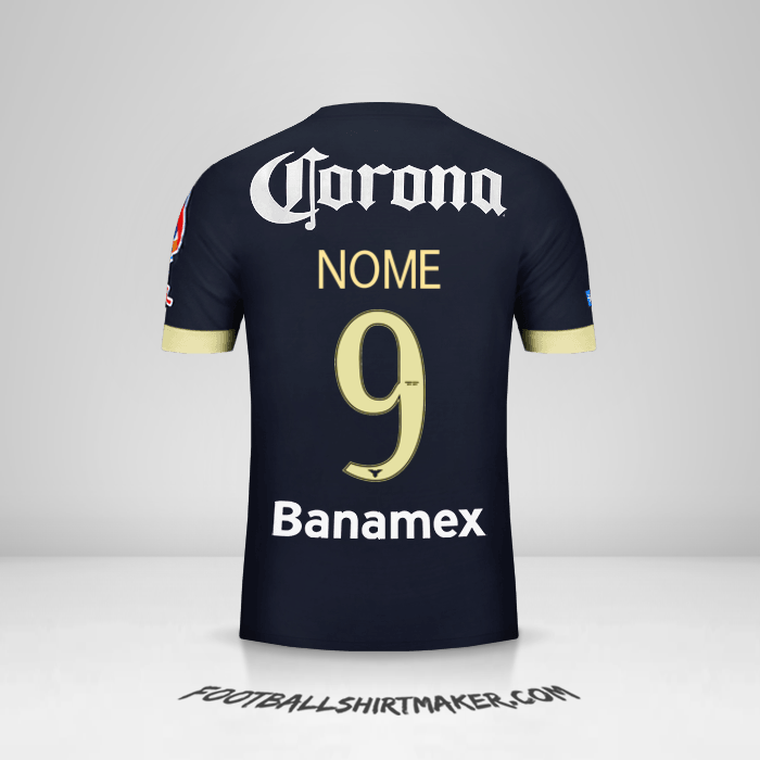 Camisa Club America 2014/15 Alternativa -  nome - 9