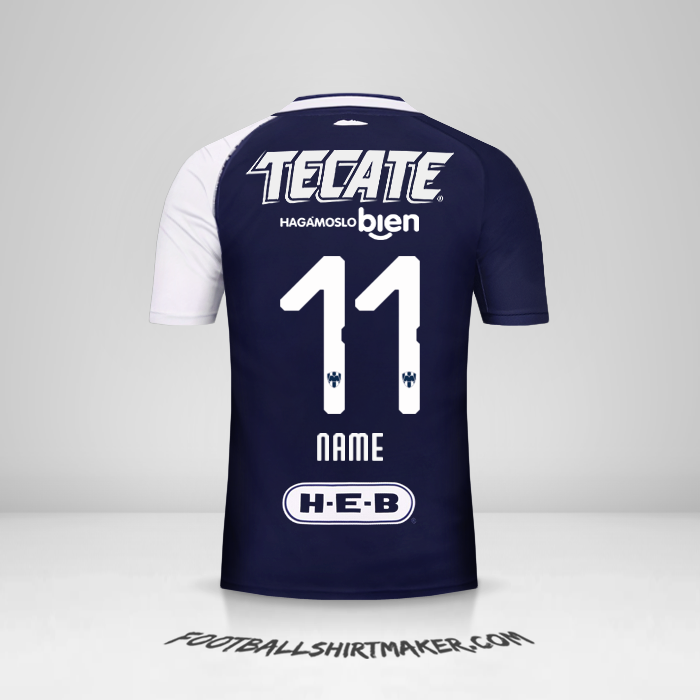 Shirt Monterrey 2018/19 Third -  name - 11