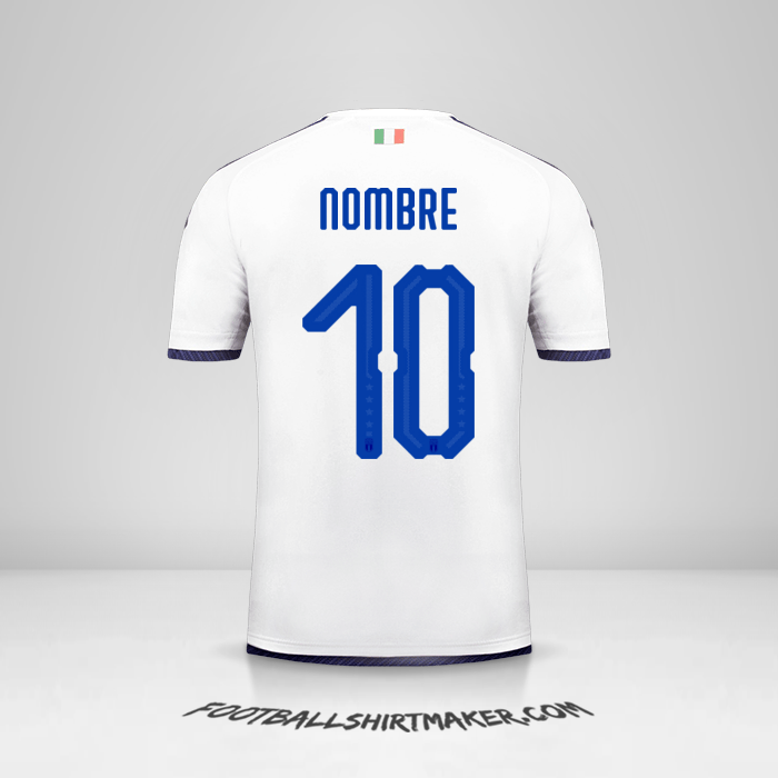 Jersey Italia 2018 Visita -  nombre - 10