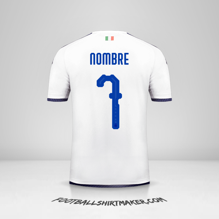Jersey Italia 2018 Visita -  nombre - 7