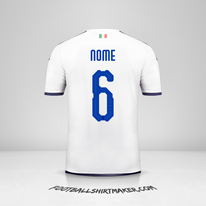 Maglia Italia 2018 Seconda -  nome - 6