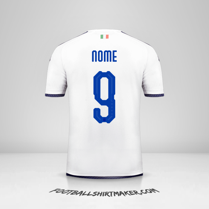 Maglia Italia 2018 Seconda -  nome - 9