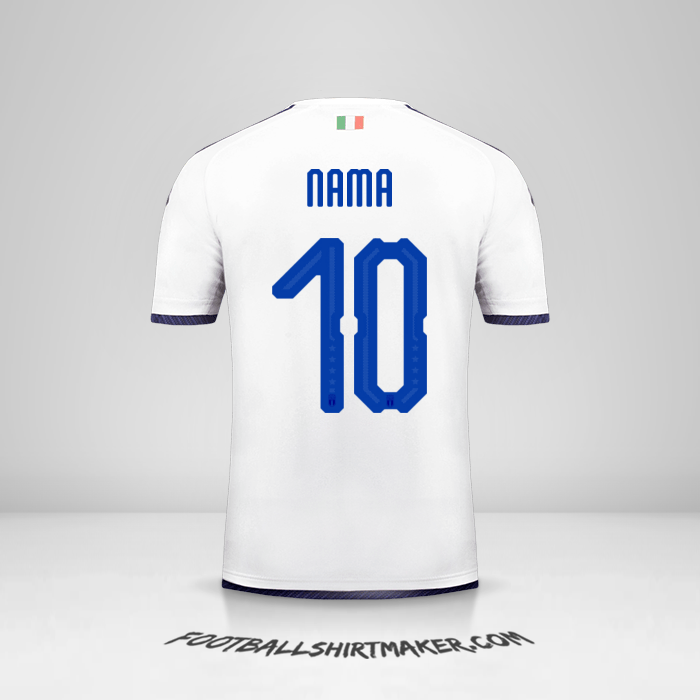 Jersey Italia 2018 Alternatif -  nama - 10
