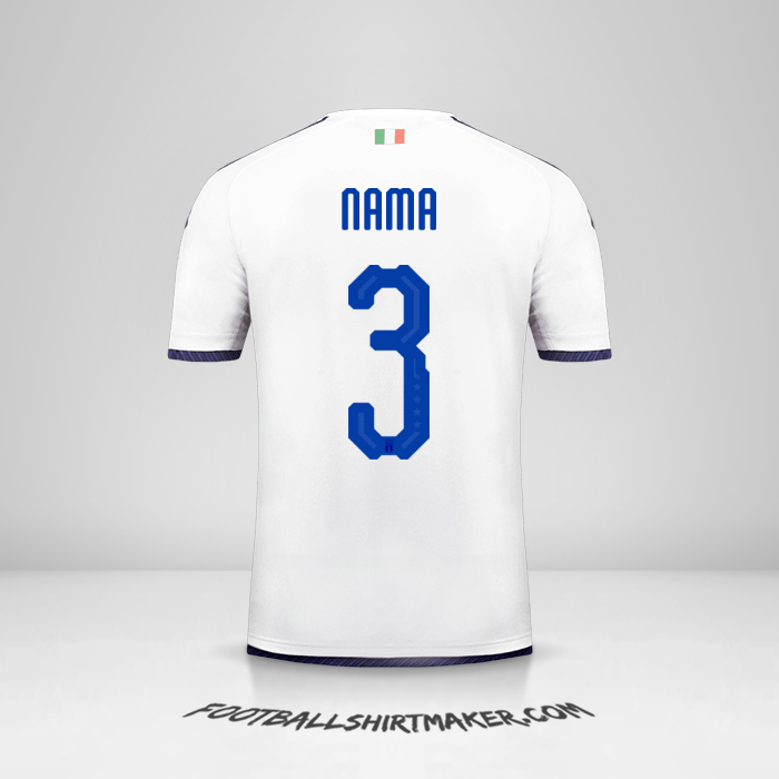 Jersey Italia 2018 Alternatif -  nama - 3