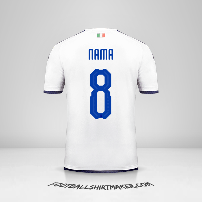 Jersey Italia 2018 Alternatif -  nama - 8