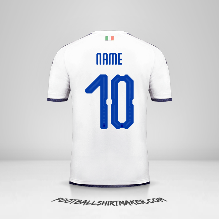 Shirt Italy 2018 Away -  name - 10