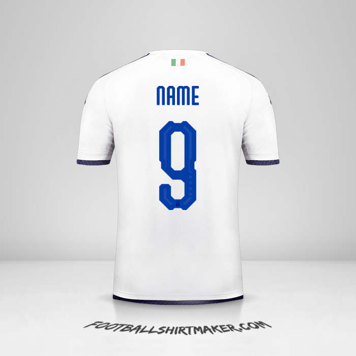Shirt Italy 2018 Away -  name - 9