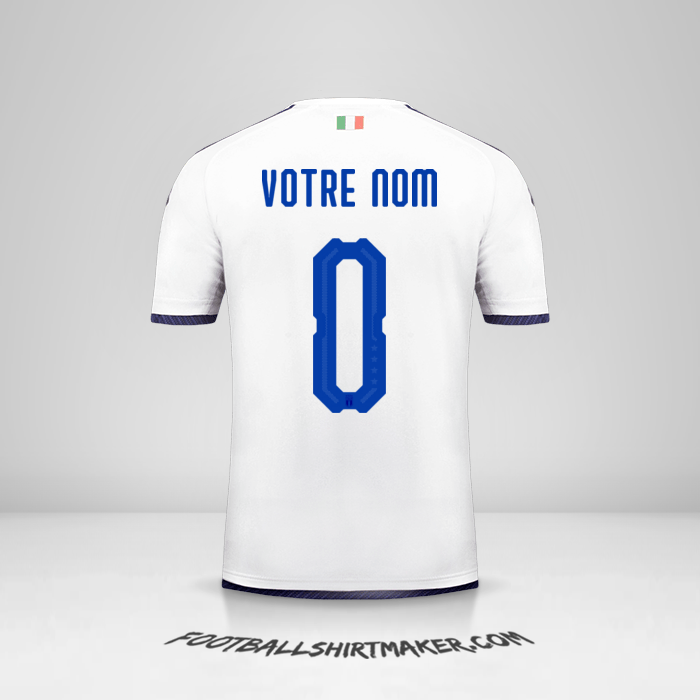 Maillot Italie 2018 II -  votre nom - 0