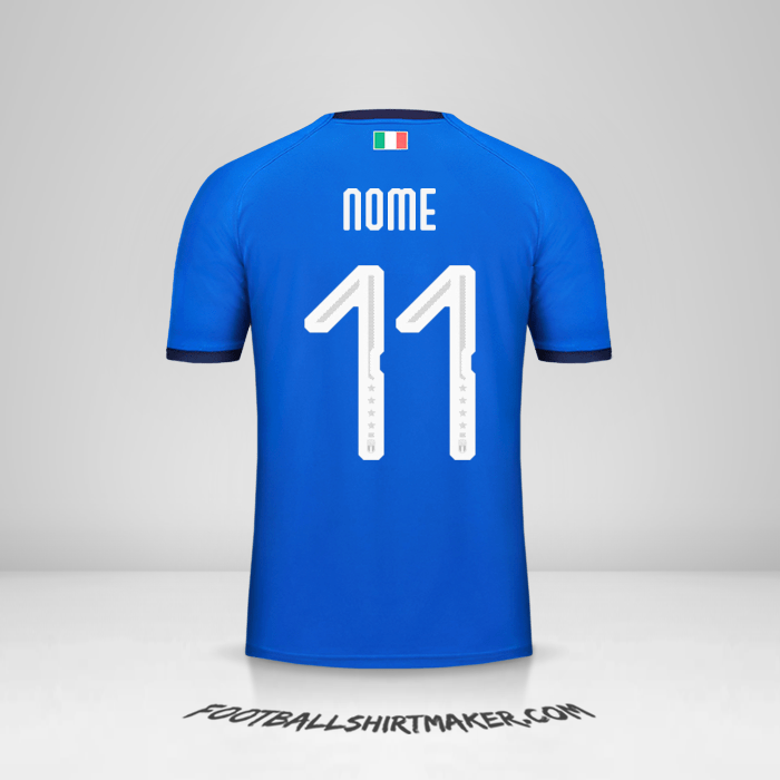 Maglia Italia 2018 -  nome - 11