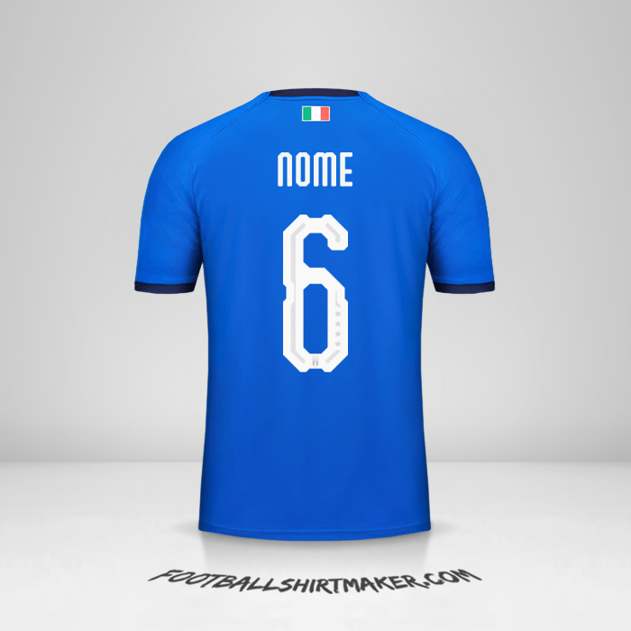 Camisa Itália 2018 -  nome - 6