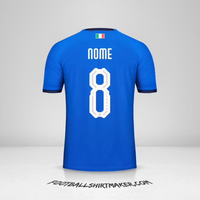 Camisa Itália 2018 -  nome - 8