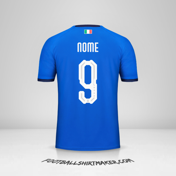 Camisa Itália 2018 -  nome - 9