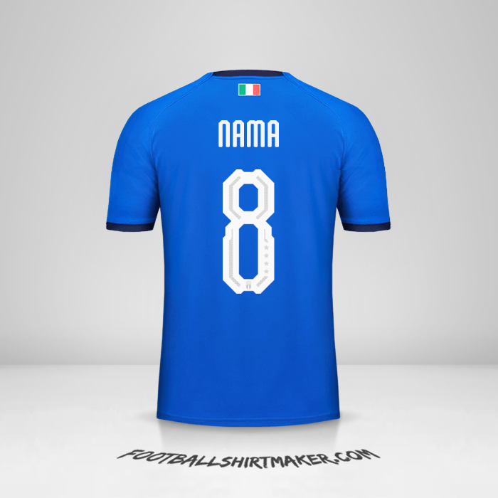 Jersey Italia 2018 -  nama - 8
