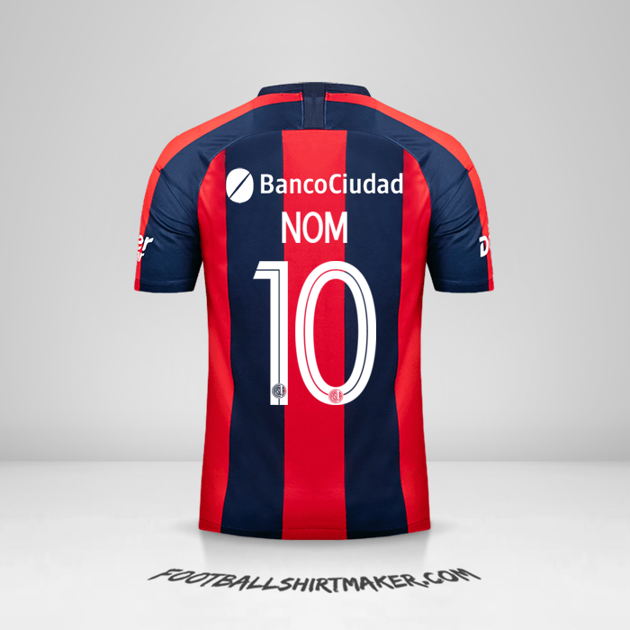 Maillot San Lorenzo Libertadores 2019 -  nom - 10