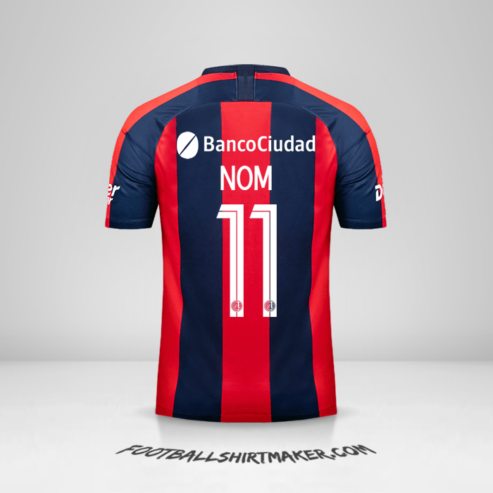 Maillot San Lorenzo Libertadores 2019 -  nom - 11