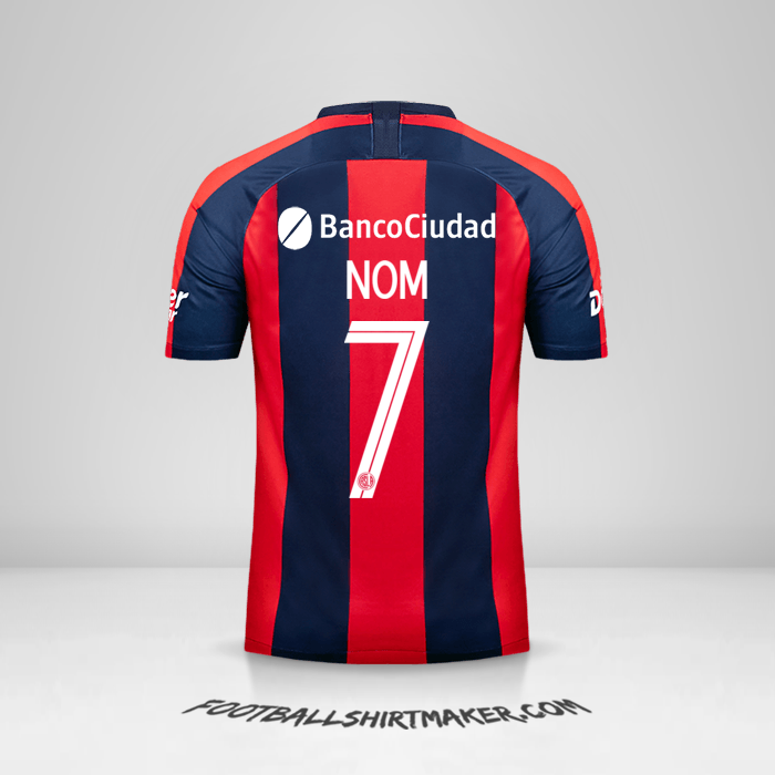 Maillot San Lorenzo Libertadores 2019 -  nom - 7