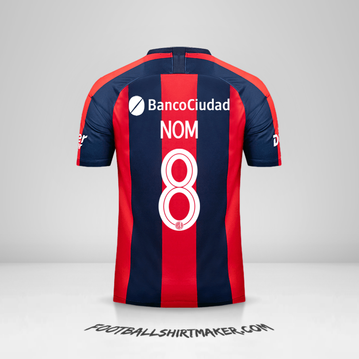 Maillot San Lorenzo Libertadores 2019 -  nom - 8
