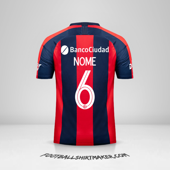 Camisola San Lorenzo Libertadores 2019 -  nome - 6