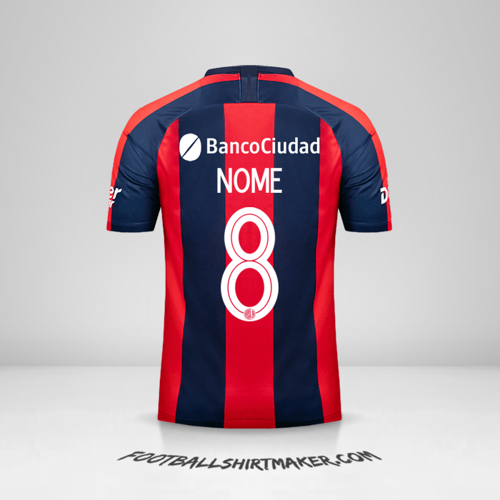 Camisa San Lorenzo Libertadores 2019 -  nome - 8