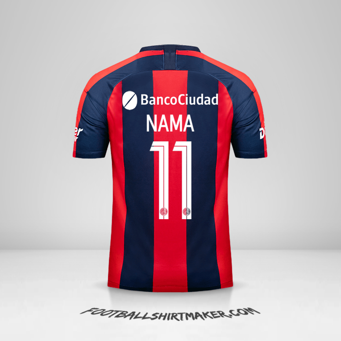 Jersey San Lorenzo Libertadores 2019 -  nama - 11