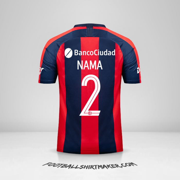 Jersey San Lorenzo Libertadores 2019 -  nama - 2
