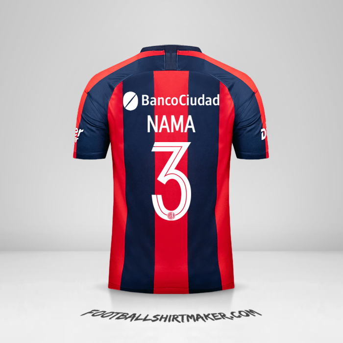 Jersey San Lorenzo Libertadores 2019 -  nama - 3